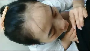 Em người yêu quảng nam lén lút liếm bú cho thằng bồ trong phòng tắm